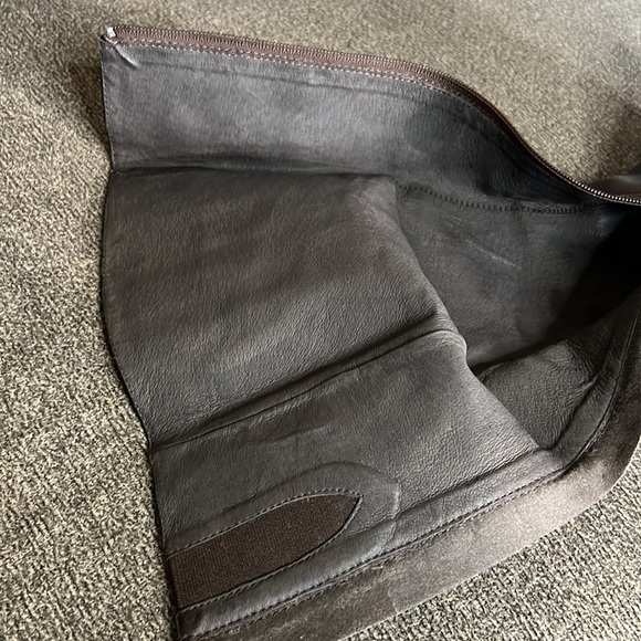 Bee Brown Leather boots Size 6 Made In Italy - Picture 11 of 15